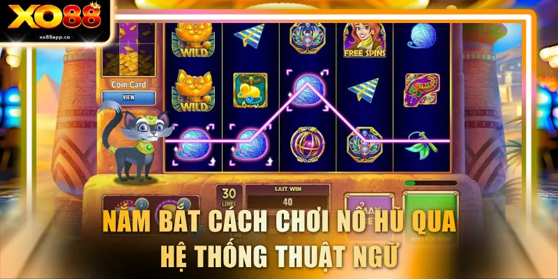 Nắm bắt cách chơi nổ hũ qua hệ thống thuật ngữ