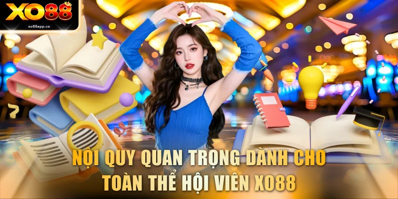 Nội quy quan trọng dành cho toàn thể hội viên XO88
